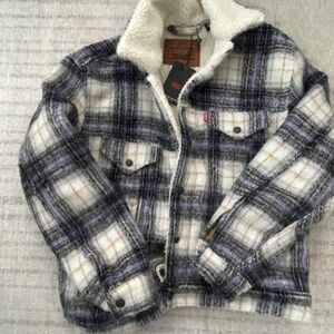 Levi's Brand New Trucker Relaxed Fit Sherpa Jacket
